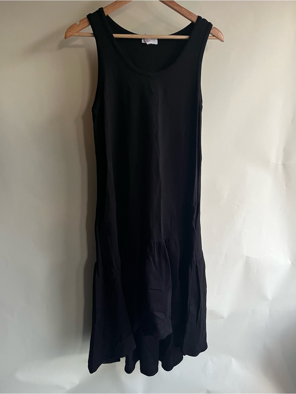 Leith Sleeveless High Low Dress Tank Sz Sm Women’s Heavy Ruffle EUC Midi